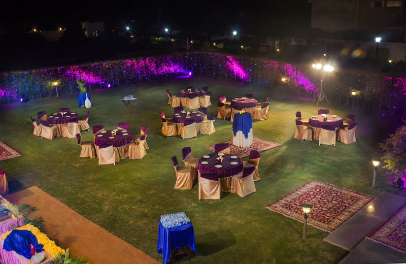 Ananya Regency Front Lawn